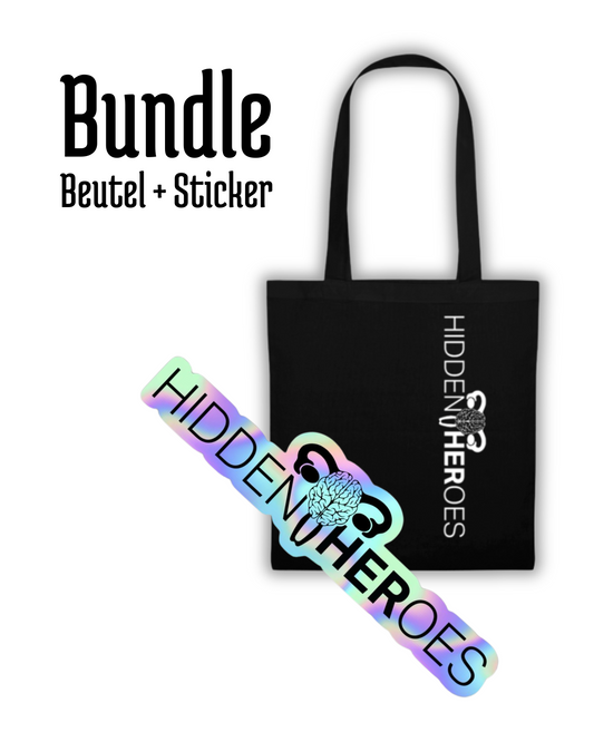 Bundle Beutel + Sticker | Hidden Heroes