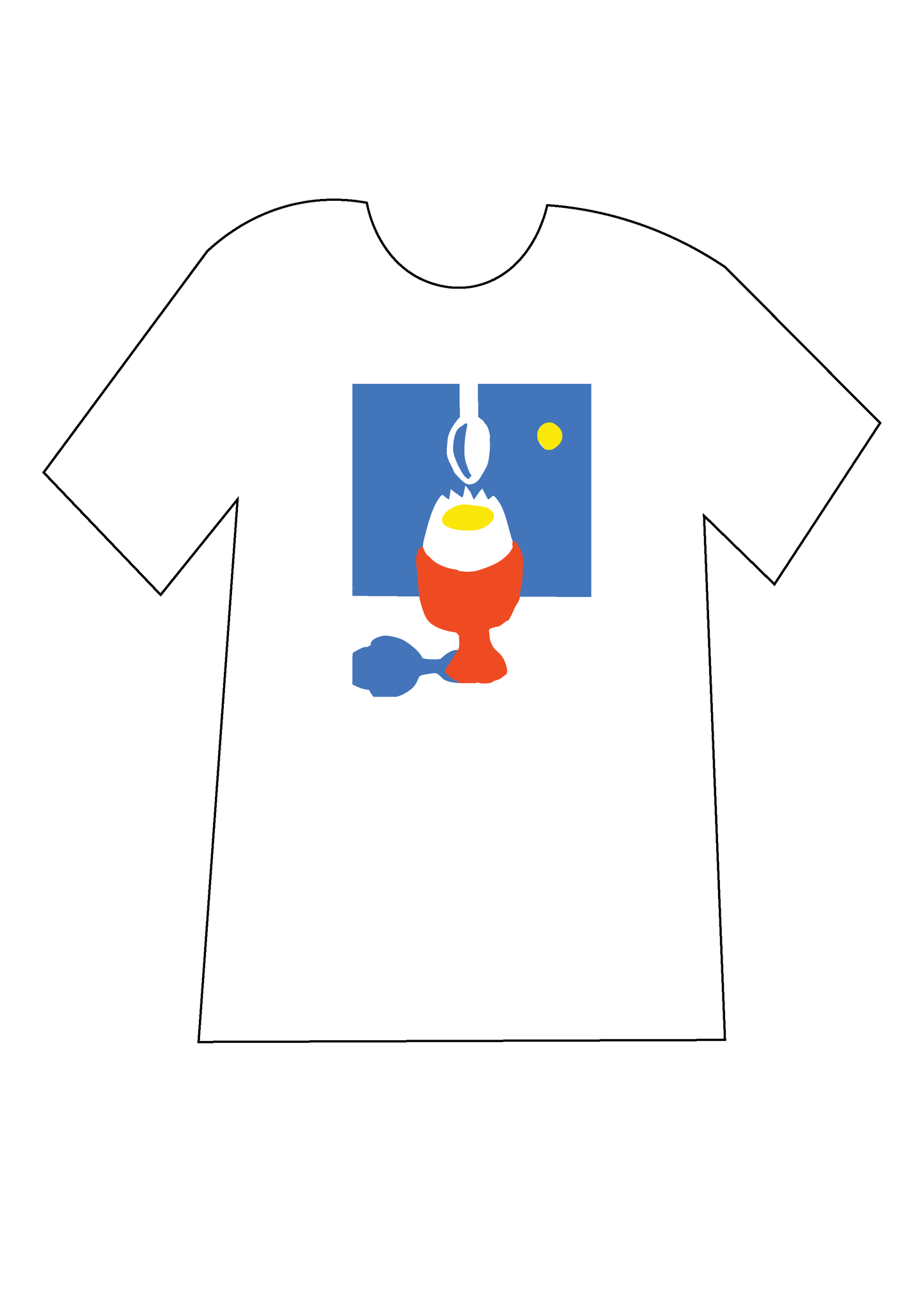 Aranzazu Moena - Rising Egg | T-shirt - Bild 1