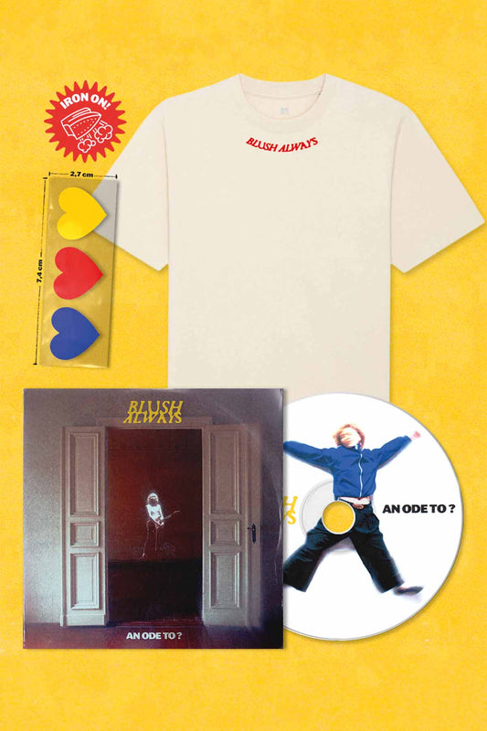 Blush Always - Embroidered Shirt, CD & Iron-on transfers | Bundle