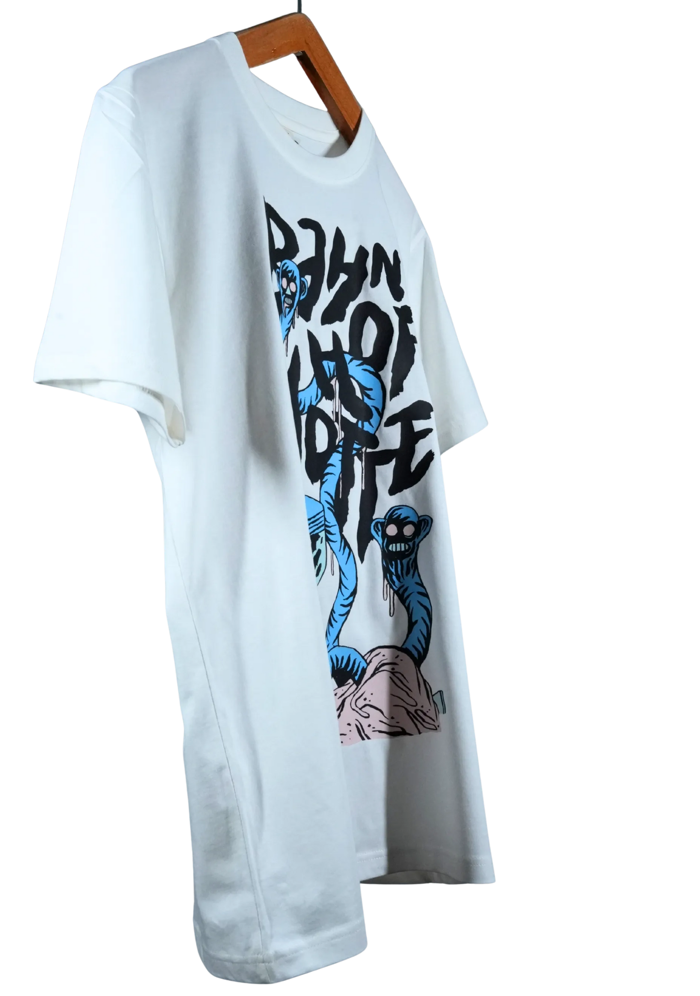 Bahnhof Motte - Zeitfressen Tour weiß | T-shirt - Bild 2