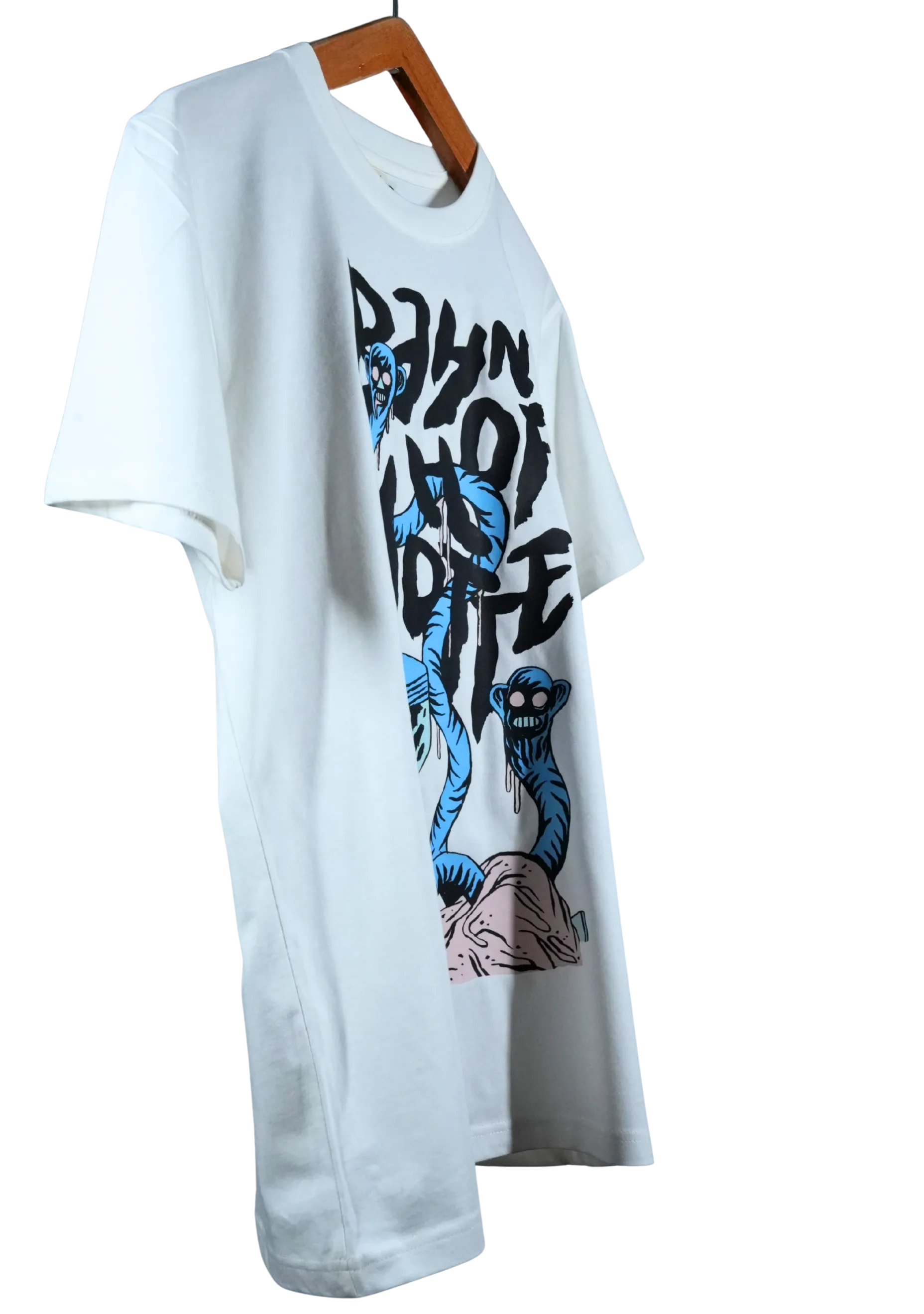 Bahnhof Motte - Zeitfressen Tour weiß | T-shirt - Bild 2