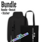 Bundle Hoodie + Beutel + Sticker | Hidden Heroes