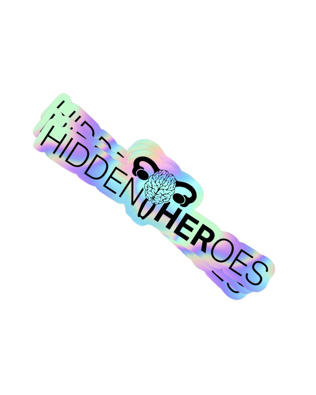 Hidden Heroes I Hologramm-Sticker (3x)