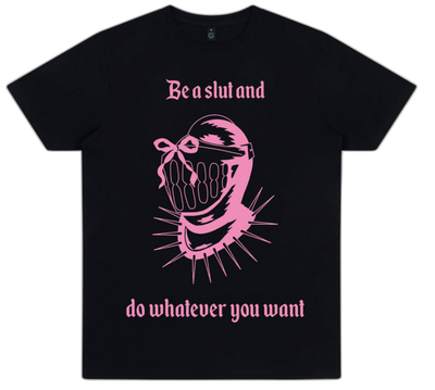 Anna Roschker  - Oversized T-Shirt - Be a slut... | T-shirt
