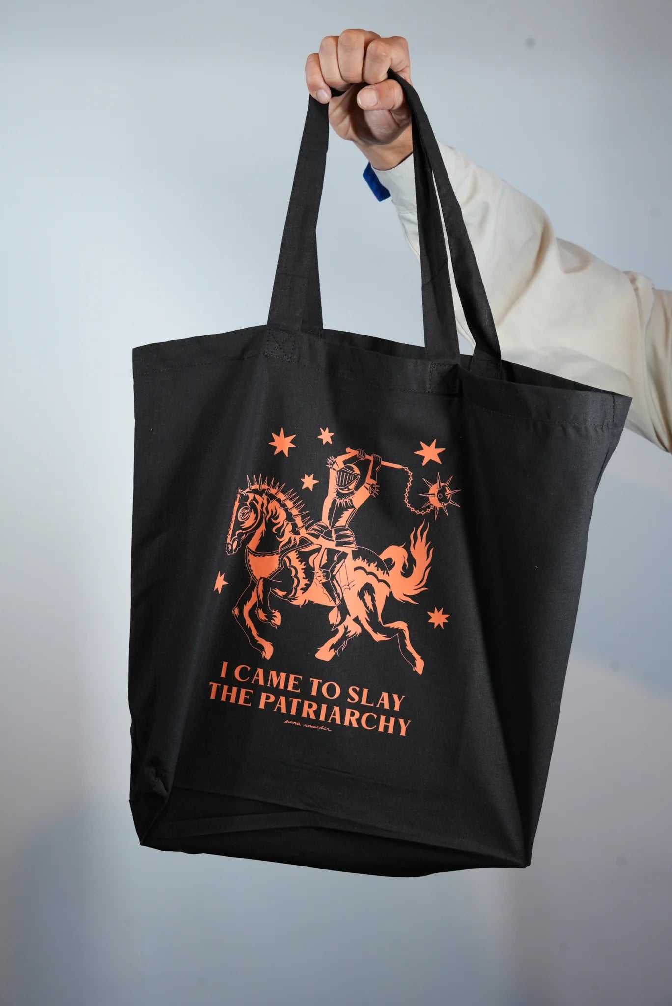 Anna Roschker  - Medieval Knight Tote Bag | bag