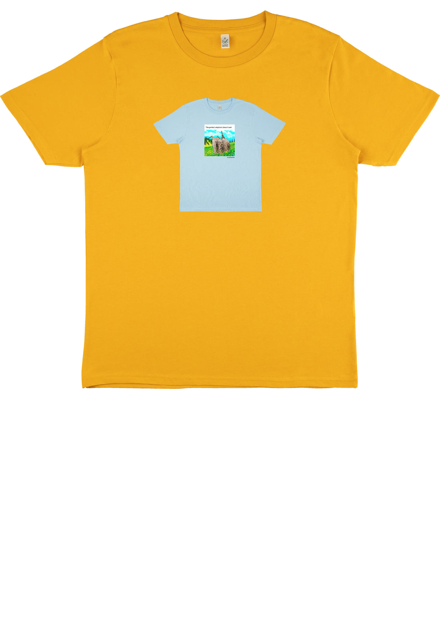 Ariel My Friend - Elephantine Ideals: Perfection, Symbolism, and the Elusiveness of the Archetype Nr1 T-shirt T-shirt #1 | T-shirt - Bild 2