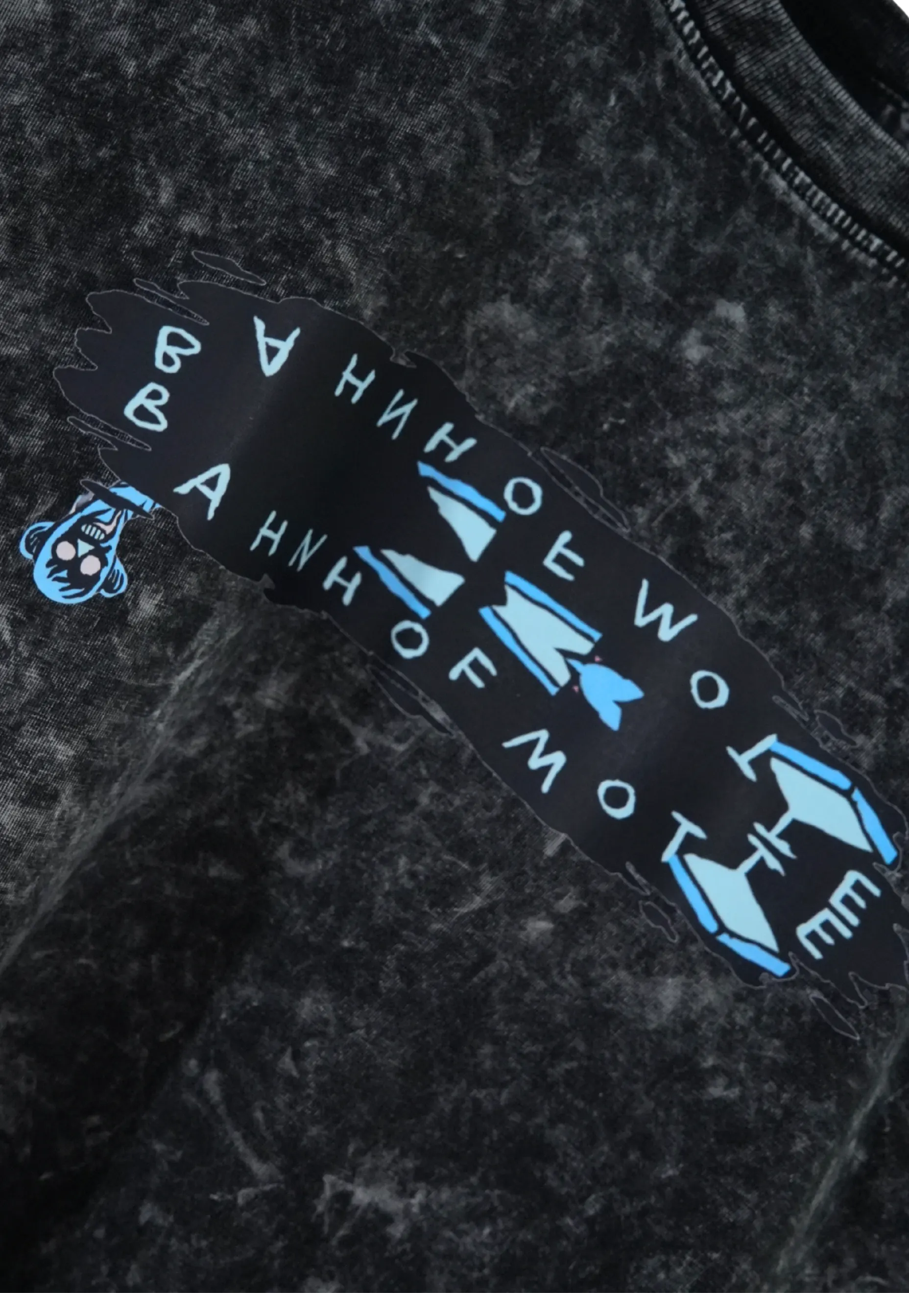 Bahnhof Motte - Zeitfressen Tour Acid Black | T-shirt - Bild 2