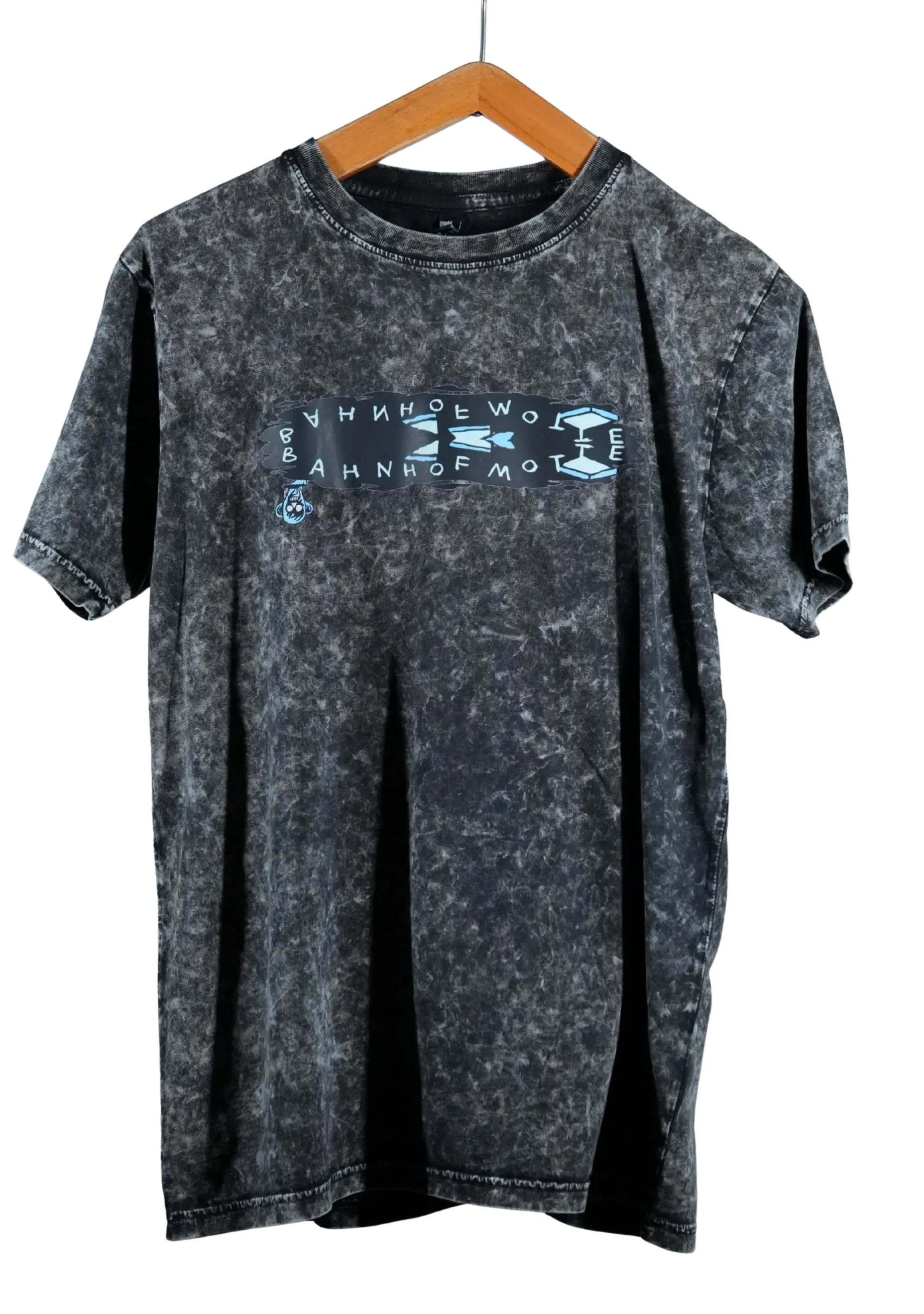 Bahnhof Motte - Zeitfressen Tour Acid Black | T-shirt - Bild 1