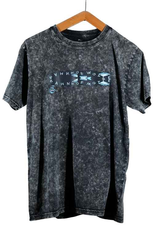 Bahnhof Motte - Zeitfressen Tour Acid Black | T-shirt - Bild 1