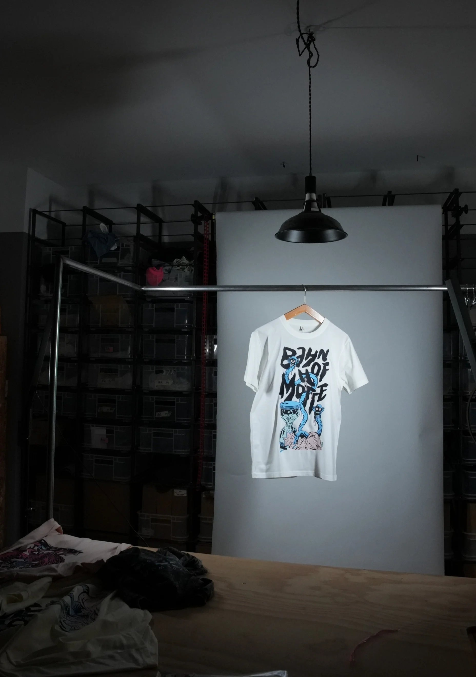 Bahnhof Motte - Zeitfressen Tour weiß | T-shirt - Bild 6