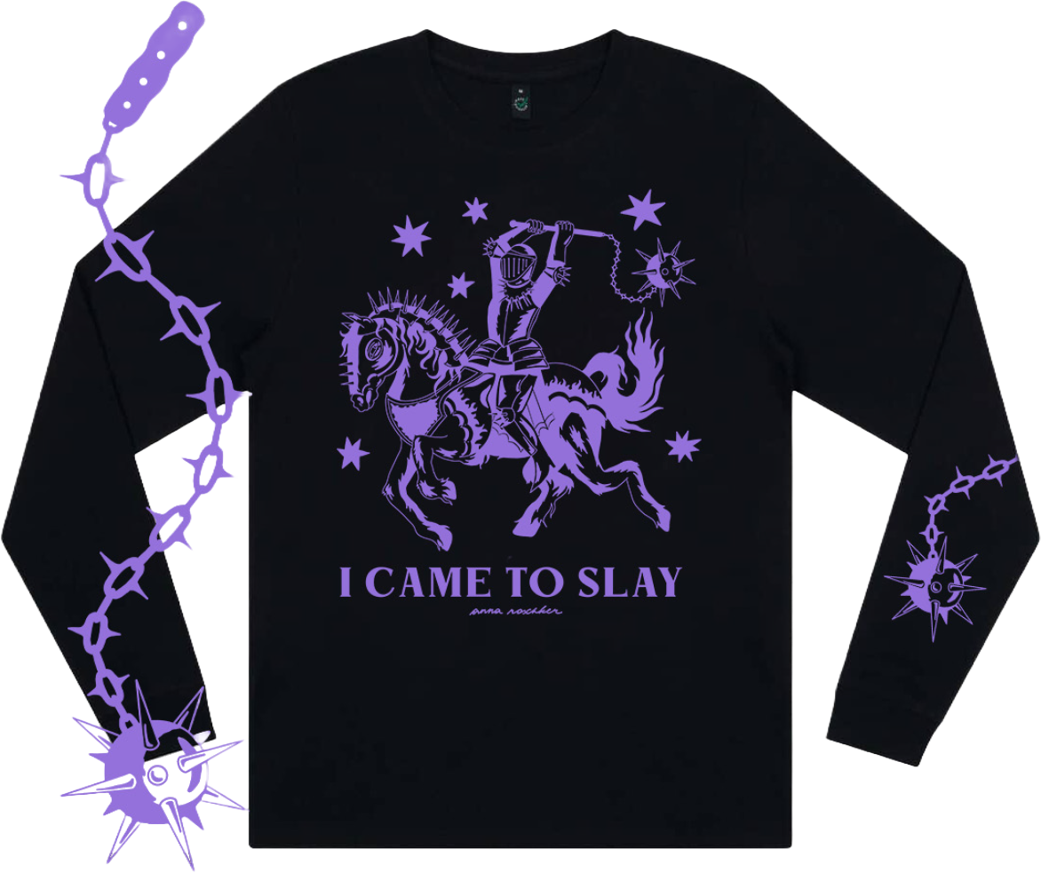Anna Roschker  - Longsleeve - I came to slay | Longsleeve - Bild 1