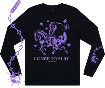 Anna Roschker  - Longsleeve - I came to slay | Longsleeve