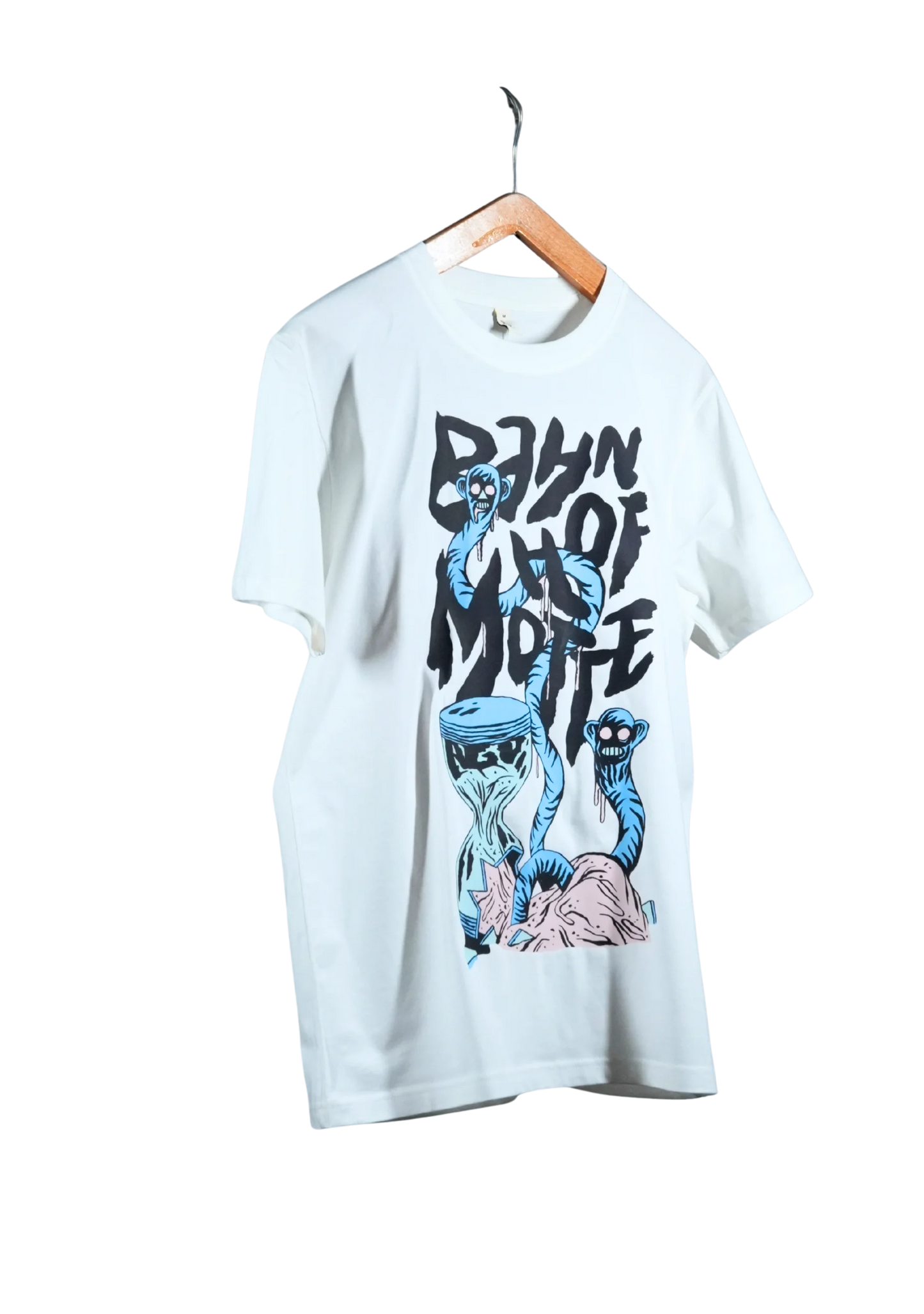 Bahnhof Motte - Zeitfressen Tour weiß | T-shirt - Bild 4