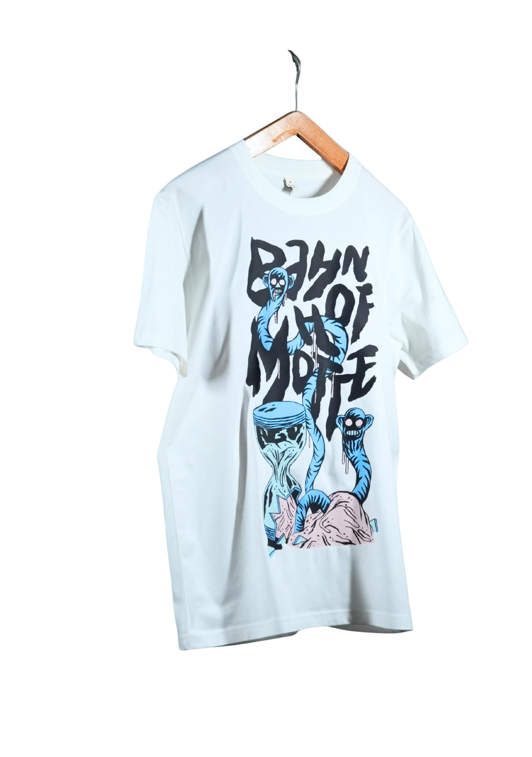 Bahnhof Motte - Zeitfressen Tour weiß | T-shirt - Bild 4