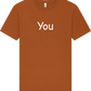 Ariel My Friend - An Inquiry into the Dissolution of the Boundary Between the Observer and the Observed | T-shirt - rust