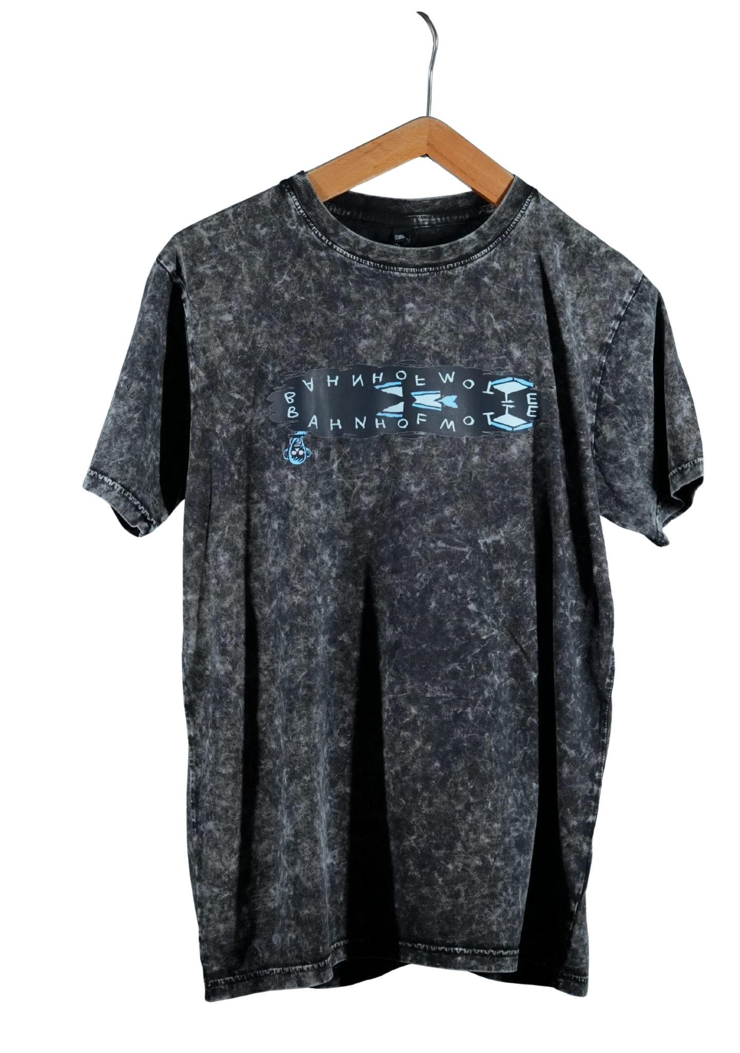 Bahnhof Motte - Zeitfressen Tour Acid Black | T-shirt - Bild 4