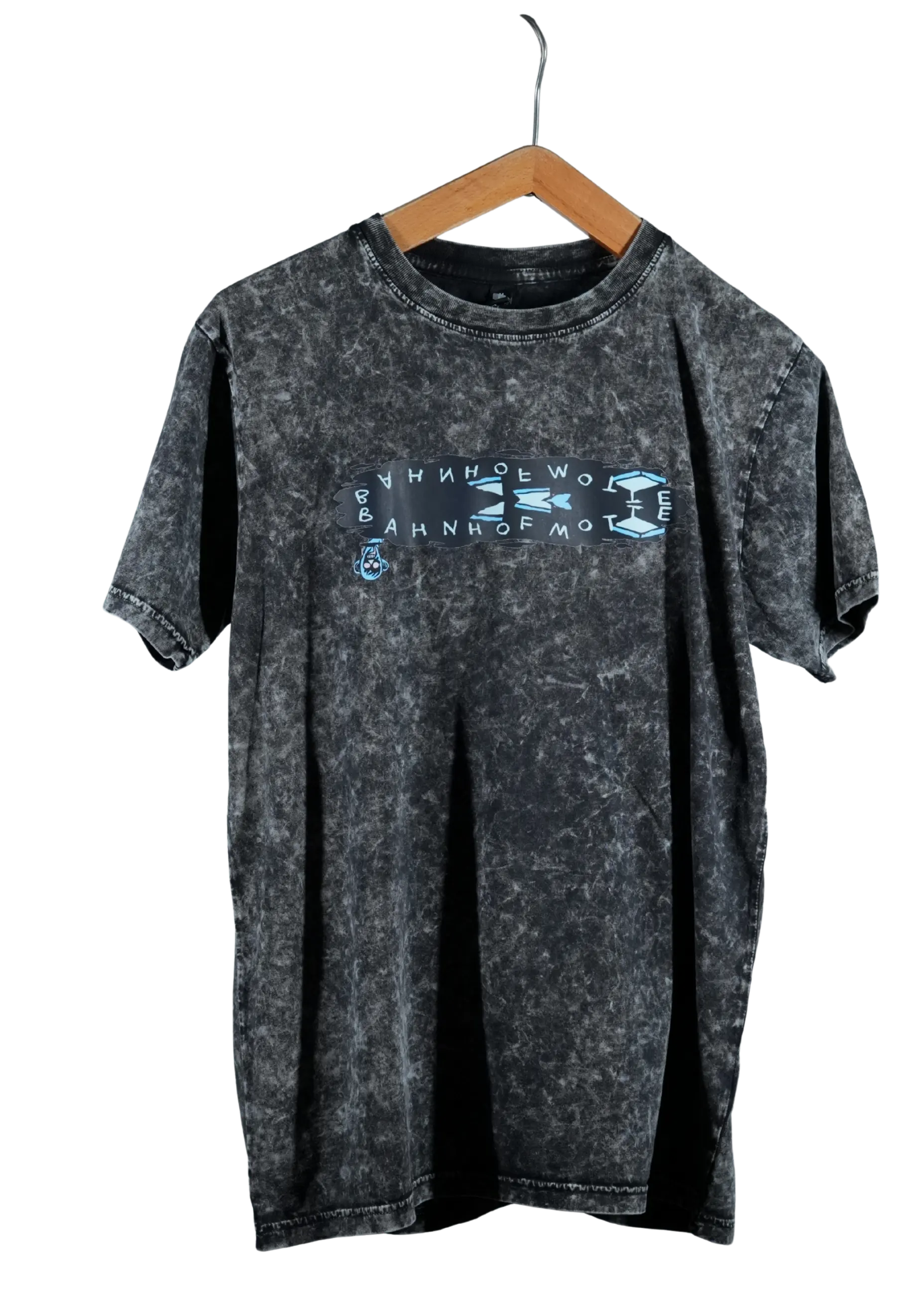 Bahnhof Motte - Zeitfressen Tour Acid Black | T-shirt - Bild 4