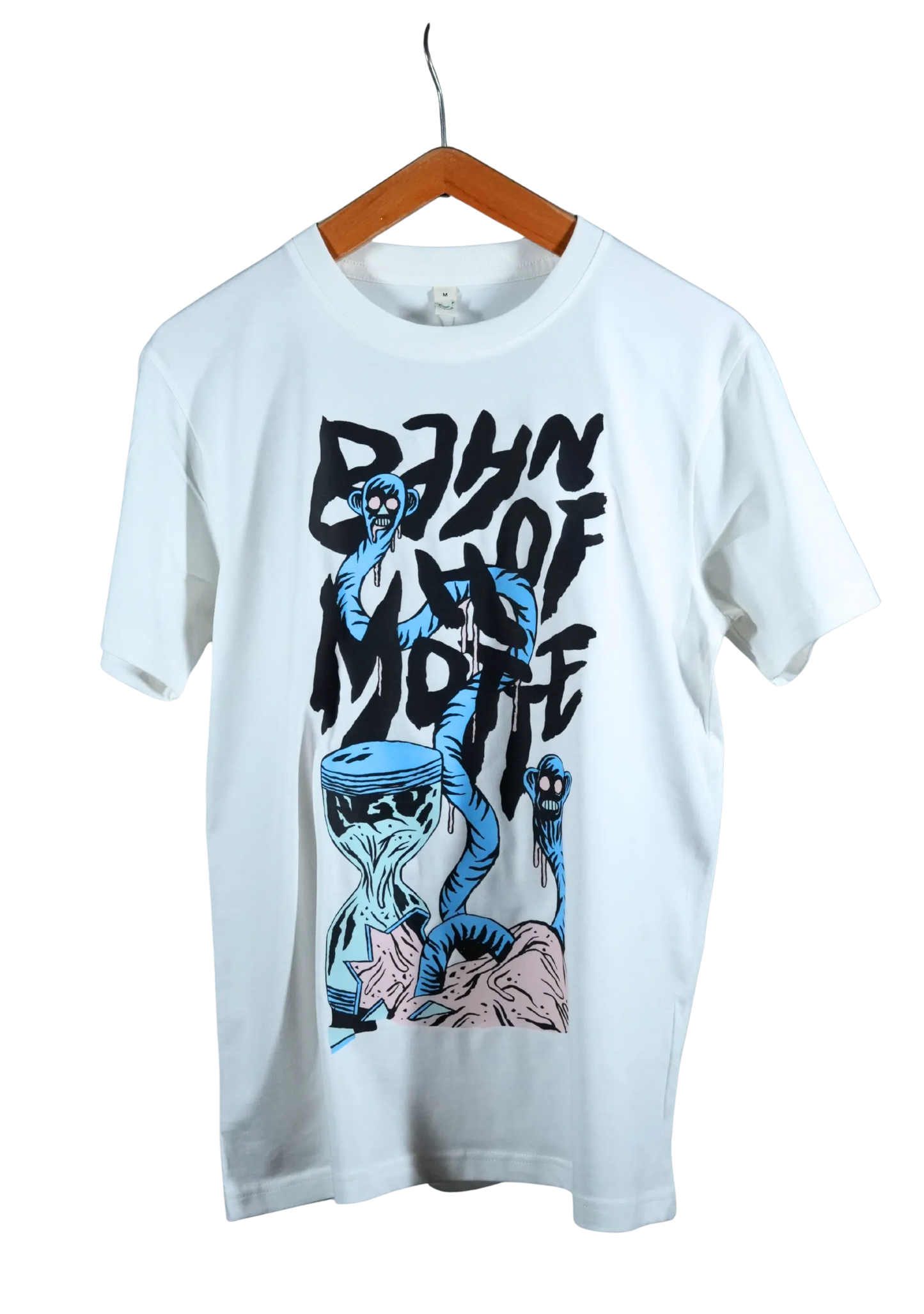 Bahnhof Motte - Zeitfressen Tour weiß | T-shirt - Bild 1